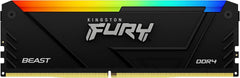 Kingston FURY Beast RGB 8GB DDR4 3200MHz CL16 Desktop Werkgeheugen