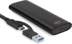 ACT AC1615 M.2 NVMe SSD Behuizing - USB-C 3.2 Gen2 10Gbps - Aluminium