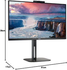 AOC V5 24V5CW/BK écran plat de PC 60,5 cm (23.8") 1920 x 1080 pixels Full HD LED Noir