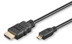 MicroConnect HDMI 2.0 Kabel - Micro HDMI naar HDMI - 4K@60Hz - 3m