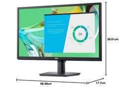 Dell E2422HN 24" FHD (1920x1080) monitor, 60Hz, IPS, 8ms, HDMI, VGA