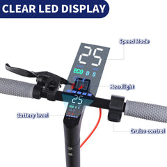 Elektrische Step voor Volwassenen - 8,5 inch Opvouwbare Elektrische scooter, Bereich 25-30 km met APP-verbinding, 350 W Motor met Dubbele Remsysteem,elektrische voor volwassenen