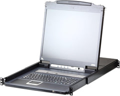 ATEN Slideaway CL5708IM・KVM-console met KVM-switch・8 aansluitingen・PS/2・USB・Frans・43,2 cm (17 inch) (CL5708IM-ATA-FG)