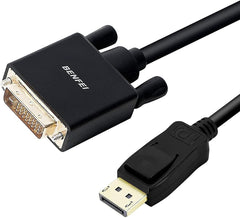 MicroConnect DisplayPort naar DVI-D Adapterkabel - 5 meter - Zwart