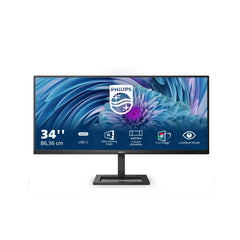 Philips E-line 346E2LAE - LED monitor - 34" - 3440 x 1440 WQHD @ 100 Hz - VA - 300 cd/m - 4000:1-1 ms - HDMI, Display
