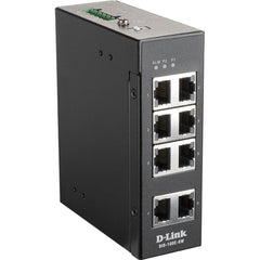 D-Link DIS-100E-8W Industriële Switch - 8 Fast Ethernet Poorten - DIN-rail