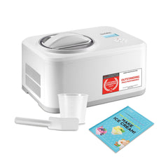 TZS First Austria ice maker | 1.5L | compressor | removable stainless steel container | recipe booklet | LCD screen | ice cream & yogurt | keep cool