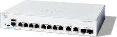 Cisco Katalysator 1300-8T-E-2G Beheerde Schakelaar, 8 Haven GE, Ext PS, 2x1GE Combo, Beperkte Levenslange Bescherming (C1300-8T-E-2G)