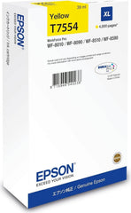 Epson T7554 (WF-8xxx Serie) Inktcartridge XL Geel - C13T75544N