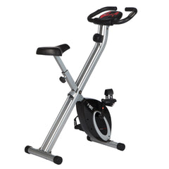 Ultrasport F-Bike, fietstrainer, hometrainer, inklapbare hometrainer, lcd-display, opt. handsensoren; verstelbare weerstanden, eenvoudige montage, ideaal voor sporters en senioren