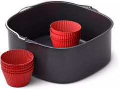 Philips HD9957/00 Airfryer Bakset XXL - Inclusief 9 Muffinvormen
