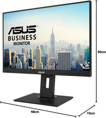 ASUS Business BE24WQLB WUXGA Monitor, 24,1 inch, 16:10 IPS-paneel, 1920x1200, ergonomisch, pivot, blauwlichtfilter, DisplayPort, HDMI, D-sub, USB, zonder frame
