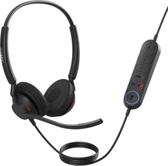 Jabra Engage 40 Stereo On-Ear Headset - USB-A - MS Teams - Zwart