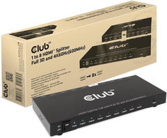 Club 3D CSV-1383 1 naar 8 HDMI Splitter - 4K 60Hz - HDCP 2.2