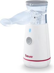 Beurer IH47-inhalator - compact ontwerp, USB-C-opladen, stille werking, 2 dispersiemodi