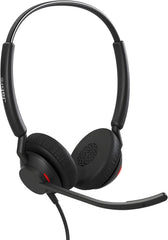 Jabra Engage 40 Stereo UC Bedrade Headset met Noise Cancelling - USB-C - Zwart