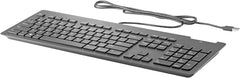 HP Slim Smartcard Toetsenbord (Z9H48AA) - USB - Zwart