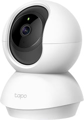Tapo Indoor Camera WiFi 2K bewakingscamera, 360° rotatie, 3M pixel, 2-weg audio, 9m nachtzicht, Bewegingsdetectie, SD-Kaart Opslag tot 256 GB, compatibel met Alexa en Google