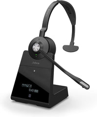Jabra verloving 75 Mono draadloze professionele headset met DECT/Bluetooth voor 5 eindapparaten (softphone/vaste net- + analoge telefoon/tablet), incl. laadschaal
