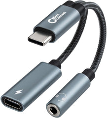 MicroConnect USB-C naar USB-C Audio & Power Delivery Adapter