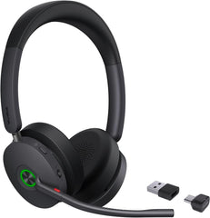 Yealink BH74 UC Draadloze Bluetooth Headset met Hybride ANC - Zwart