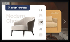 Samsung QM32C-T 32 Inch Interactief Digital Signage Touchscreen Display