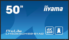 Iiyama ProLite LH5065UHSB-B1AG 50 Inch 4K UHD Signage Display