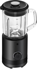 WMF Küchenminis Blender 0.8L - 400W Tafelblender met Glazen Kan - Zwart