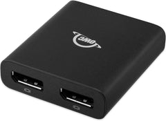 OWC Thunderbolt 3 naar Dual DisplayPort 1.4 Adapter - Tot 8K UHD