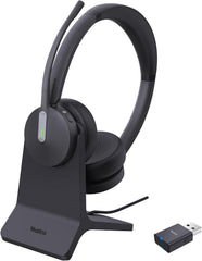 Yealink WH64 Hybrid Dual Draadloze Headset - DECT & Bluetooth - Teams