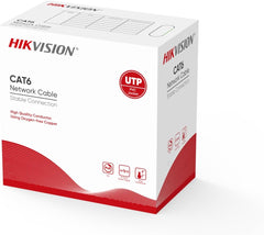 Hikvision UTP kabel categorie 6 zuiver koper 99,95% kluwen 305 m DS-1LN6-UE-W