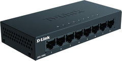 D-Link DGS-108GL 8-Port Gigabit Switch - Metalen Behuizing
