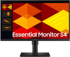 Samsung Professionele pc-monitor S40GD 24 inch, zwart, FHD 1920 x 1080, 100 Hz, IPS-paneel, HDMI, displaypoort, USB type A, draaibaar, kantelbaar, verstelbare voet, Eye Saver-modus, LS24D402GAUXEN