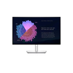 Dell U2722DE UltraSharp USB-C 27" QHD (2560x1440) Monitor, 60Hz, IPS, 5ms, 100% sRGB, 3x USB-C, 2x DisplayPort, HDMI, 4x USB, RJ45, 3 Jaar Garantie, Zilver