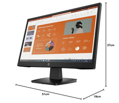 HP P22va G4, 21.5 VA, 1920x1080, 3000:1, 8ms, 250cd, VGA/HDMI, W126436794 (3000:1, 8ms, 250cd, VGA/HDMI, 3-3-0)