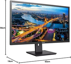Philips B Line 325B1L/00 computer monitor 80 cm (31.5") 2560 x 1440 Pixels 2K Ultra HD LCD Zwart