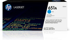 HP 651A (CE341A) Tonercartridge Cyaan - 16.000 Pagina's