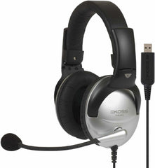 Koss SB45 USB Over-Ear Headset met Noise Cancelling Microfoon - Zwart