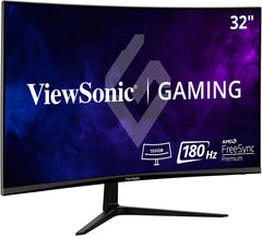 ViewSonic VX3218-PC-MHD - 32 inch Full HD Curved Gaming Monitor - 165Hz - 1ms