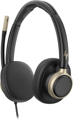 HP Poly Mission 825 Stereo On-Ear Headset met ANC - USB-C & USB-A