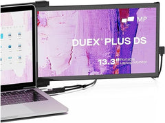 2025 Mobiele Pixels Duex Plus DS 13,3 inch draagbare monitor, USB Type-C/HDMI Plug and Play laptopschermverlenger, FHD 1080P laptopmonitor, compatibel met Windows/Mac