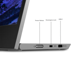 Lenovo L15 (IPS, 15.6", Beeldresolutie: 1920x1080, Full HD, 250 nits) monitor (2xUSB 3.1 Type-C, reactietijd 6ms)