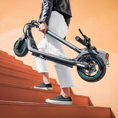 Cecotec Bongo D20 Connected Elektrische step voor volwassenen, maximaal vermogen 500 W, tot 20 km bereik, schijfrem achter en E-ABS, app-connectiviteit, licht 12,2 kg, accu 5200 mAh, 36 V.