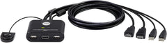 ATEN CS22HF 2-Poorts USB FHD HDMI Kabel KVM Switch
