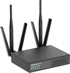 D-Link DWM-550-G Router M2M 5G Industrial | Dual SIM Failover, 5G NR & 4G LTE, Wi-Fi 6 AX1800, VPN beveiliging, robuust ontwerp -30~70 °C, multi-WAN met automatische failover en lastverdeling