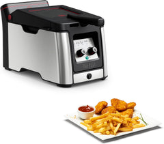 Tefal Clear Duo FR600D10 Friteuse - 3,5 Liter - 2000W - RVS