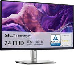 Dell P2425H - 24 Inch Full HD IPS Monitor (100Hz, ComfortView Plus, USB Hub)