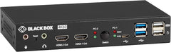 Black Box Dual Head KVM Switch - 4K UHD 60Hz Ondersteuning