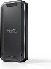 SanDisk PROFESSIONAL 2 TB PRO-G40 SSD (Ultrarobuuste En Draagbare Dual-Mode NVMe SSD, Leessnelheden Tot 3000 MB/s, Schrijfsnelheden Van 2500 MB/s,Thunderbolt 3, USB-C, IP68, Koele Aluminium Kern)