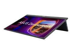 ASUS ZenScreen MB17AHG 17,3" draagbare USB-monitor - Full HD 1920 x 1080, Type C, HDMI, Bilotation, lichtgewicht ontwerp, kickstandaard, statiefsocket, IPS-paneel, 144Hz, FreeSync, 16:9,
